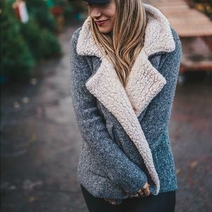 Knit coat